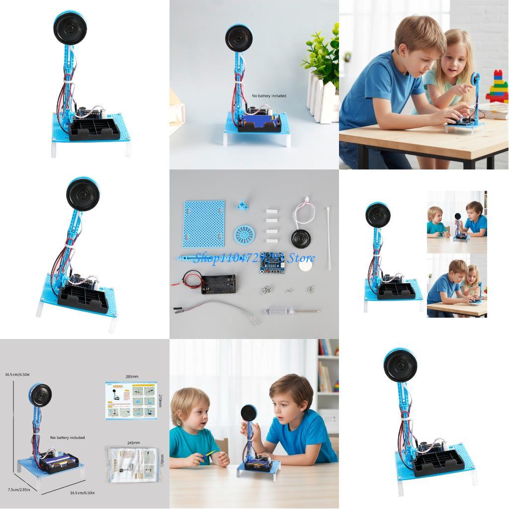 Diy Electronics Microscope - Y2GD Set educativo fai-da-te facile assemblaggio
