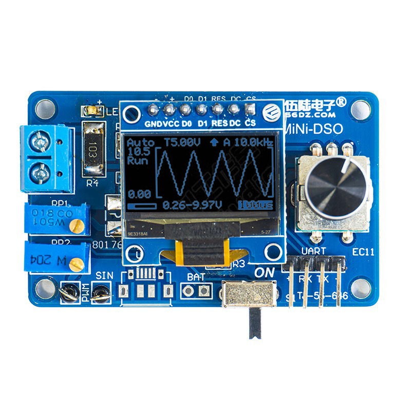 Oscilloscope Dso Mini - Mini DOS LCD oscilloscopio kit STC8K8A