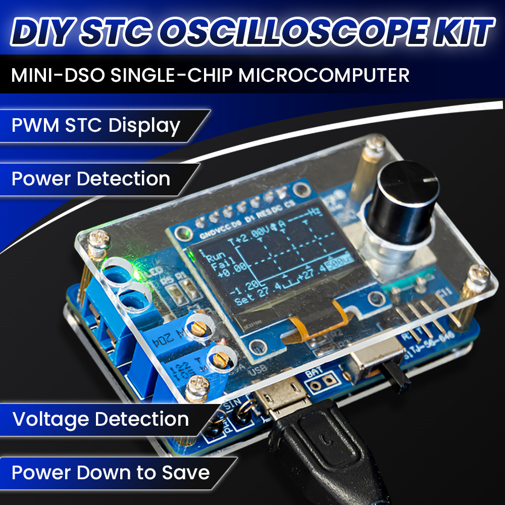 Oscilloscope Dso Mini - Kit elettronico mini oscilloscopio digitale fai-da-te
