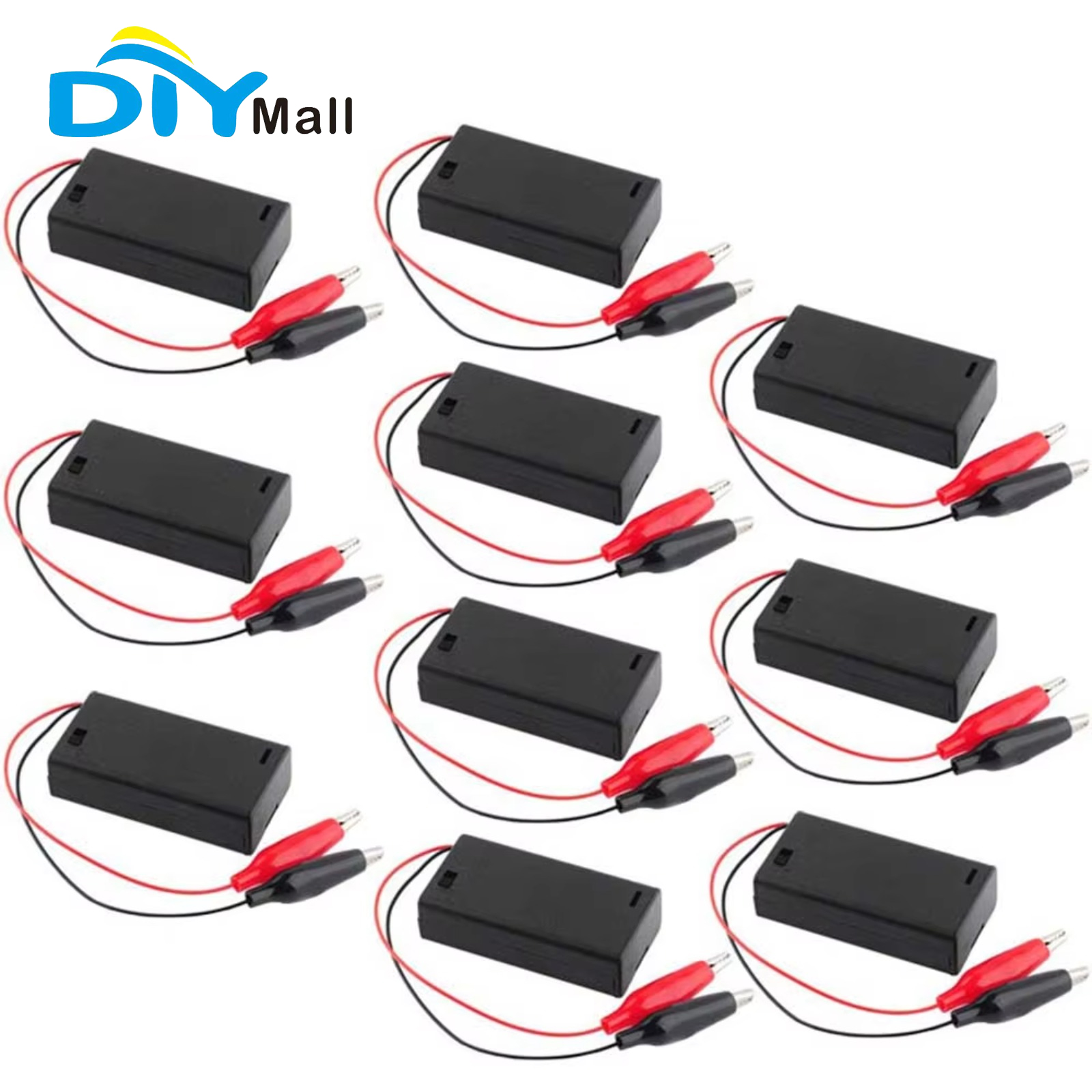 Diy Innovative Electronics - 10 set di scatole per batterie