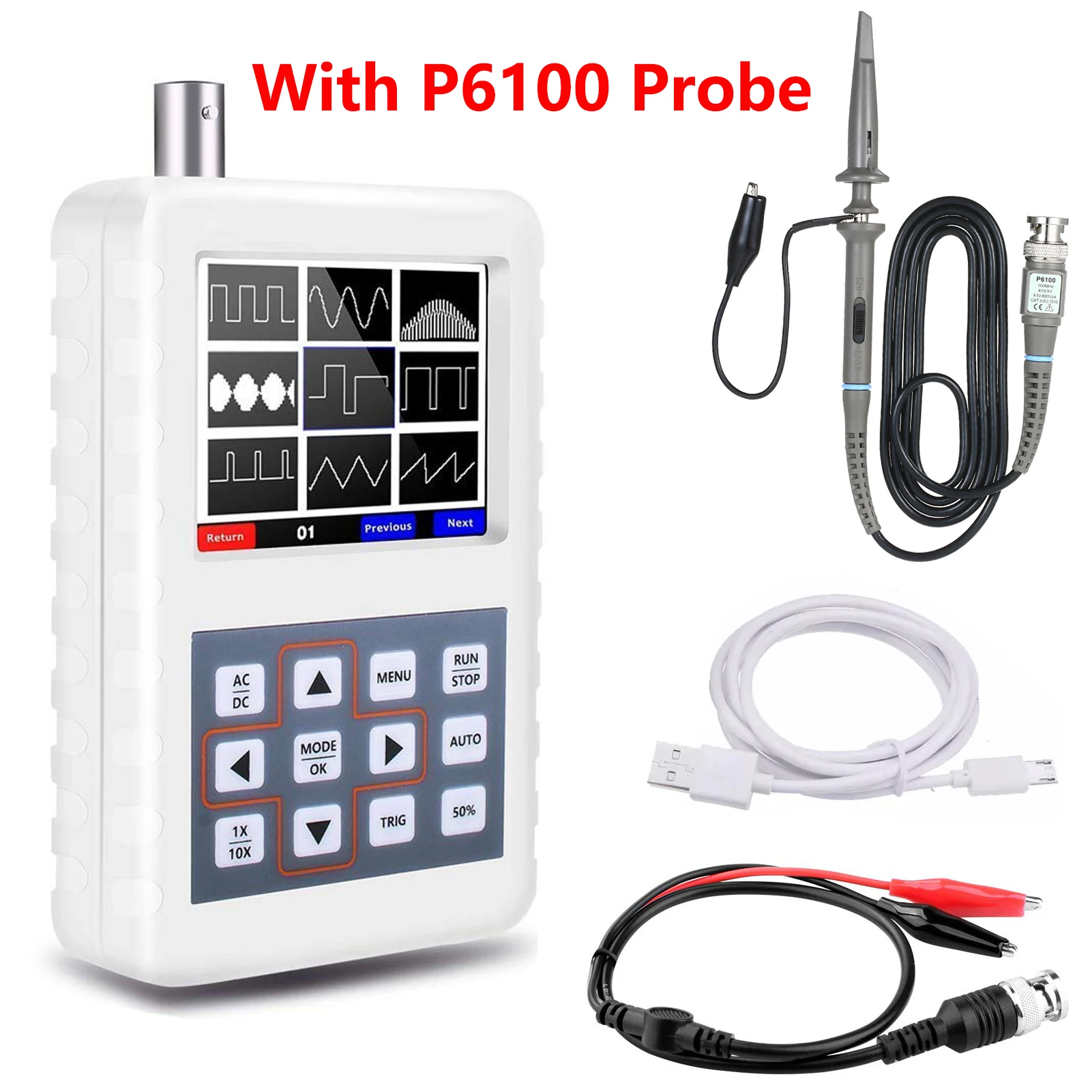 Oscilloscope Dso Mini - Mini oscilloscopio digitale portatile USB con