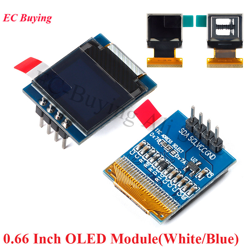 I2C Lcd Display - Modulo display LCD OLED da 0,66