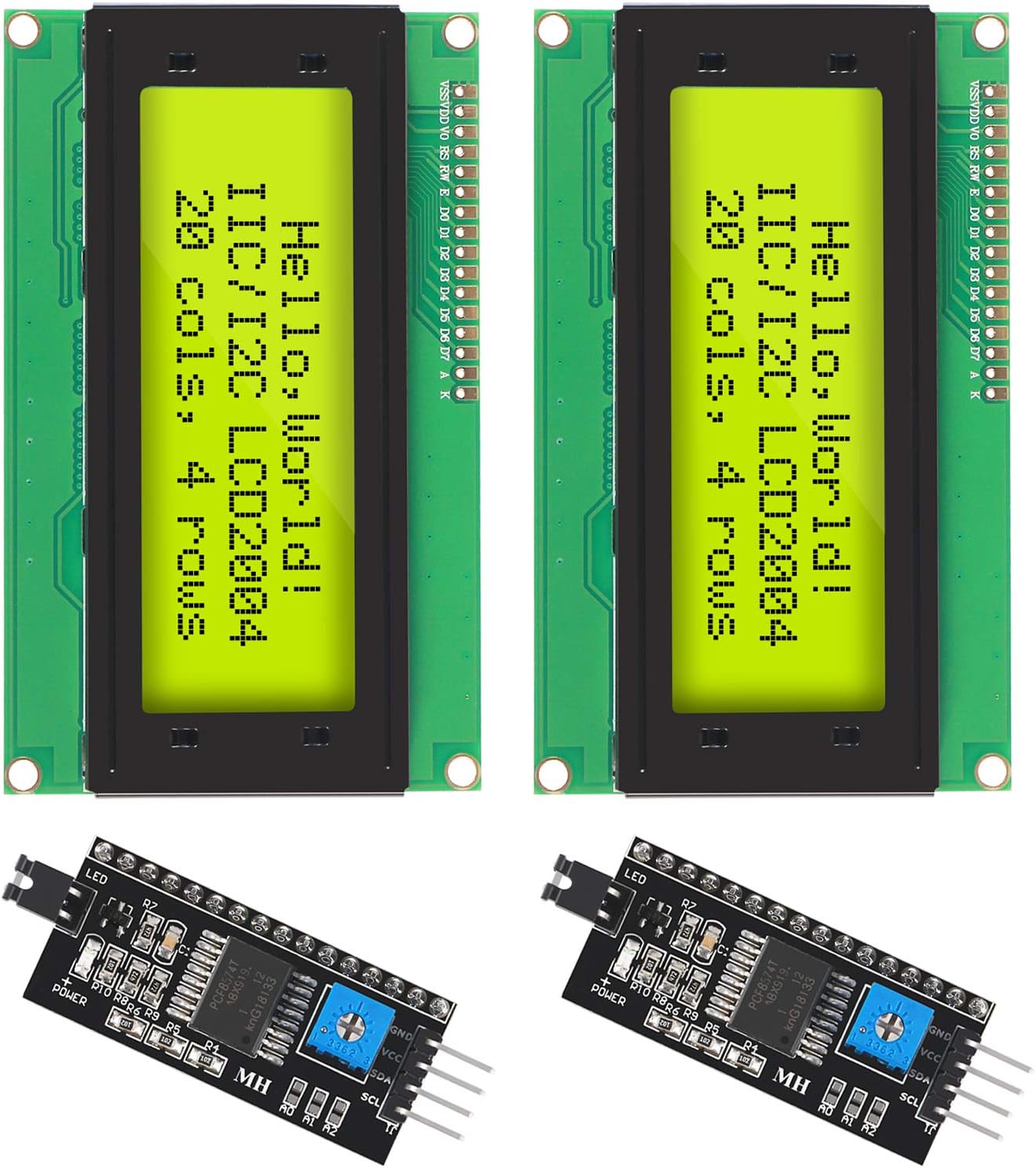 I2C Lcd Display - 2 pezzi IIC I2C TWI Serial