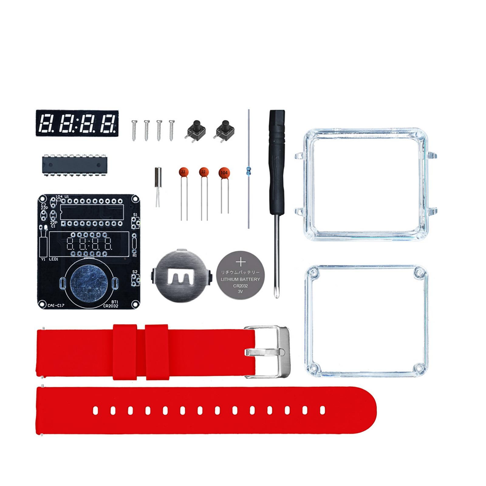 Diy Innovative Electronics - Kit Orologio Elettronico Fai-da-Te: Giocattolo Innovativo