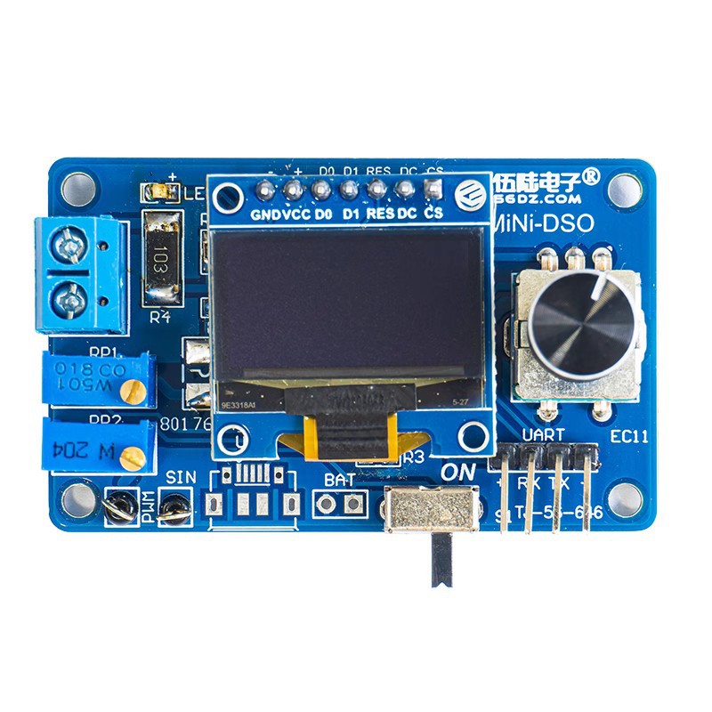 Mini DOS LCD oscilloscopio kit - Oscilloscope Dso Mini recensione e prezzo