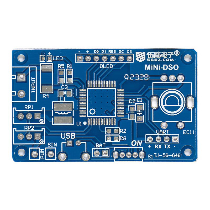Mini DOS LCD oscilloscopio kit - Oscilloscope Dso Mini recensione e prezzo