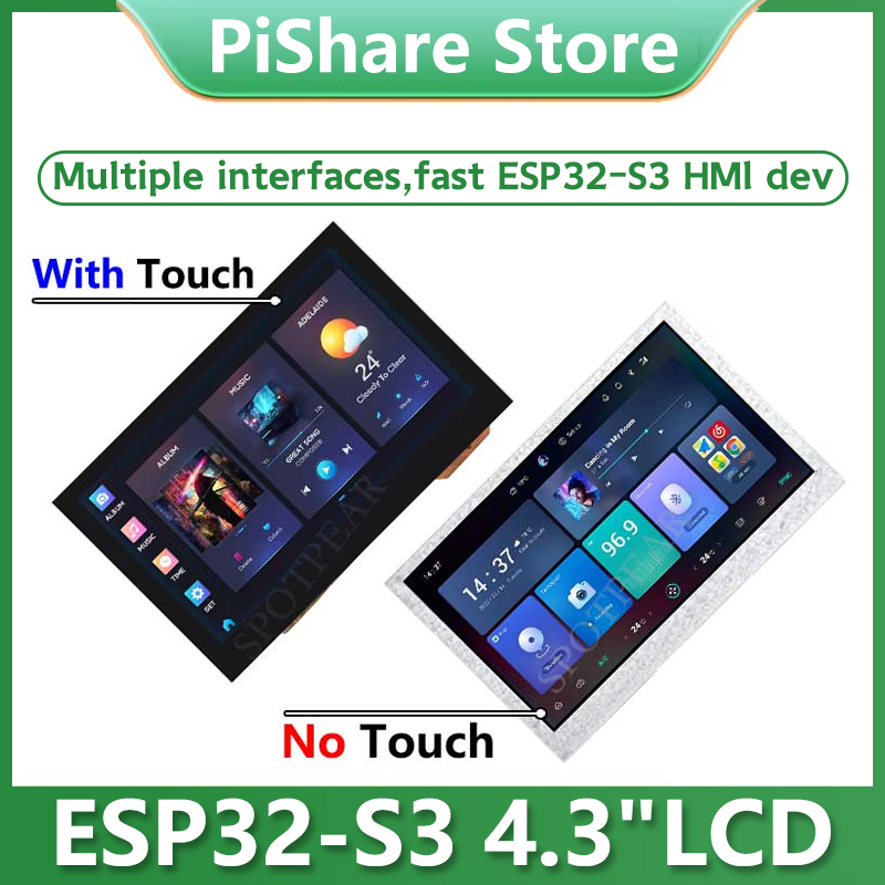 ESP32 S3 4.3 pollici LCD 800x4 - I2C Lcd Display recensione e prezzo