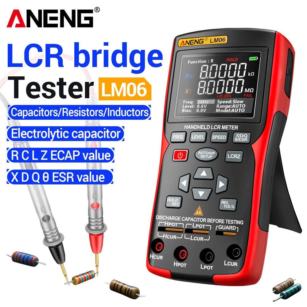 Misuratore LCR LM06, Multimetr - Diy Electronics Workshop recensione e prezzo