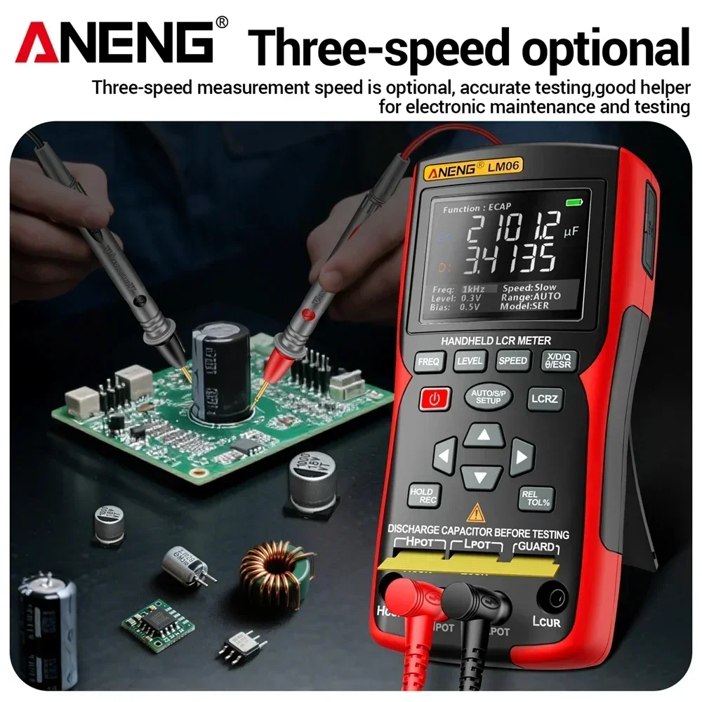 Misuratore LCR LM06, Multimetr - Diy Electronics Workshop recensione e prezzo