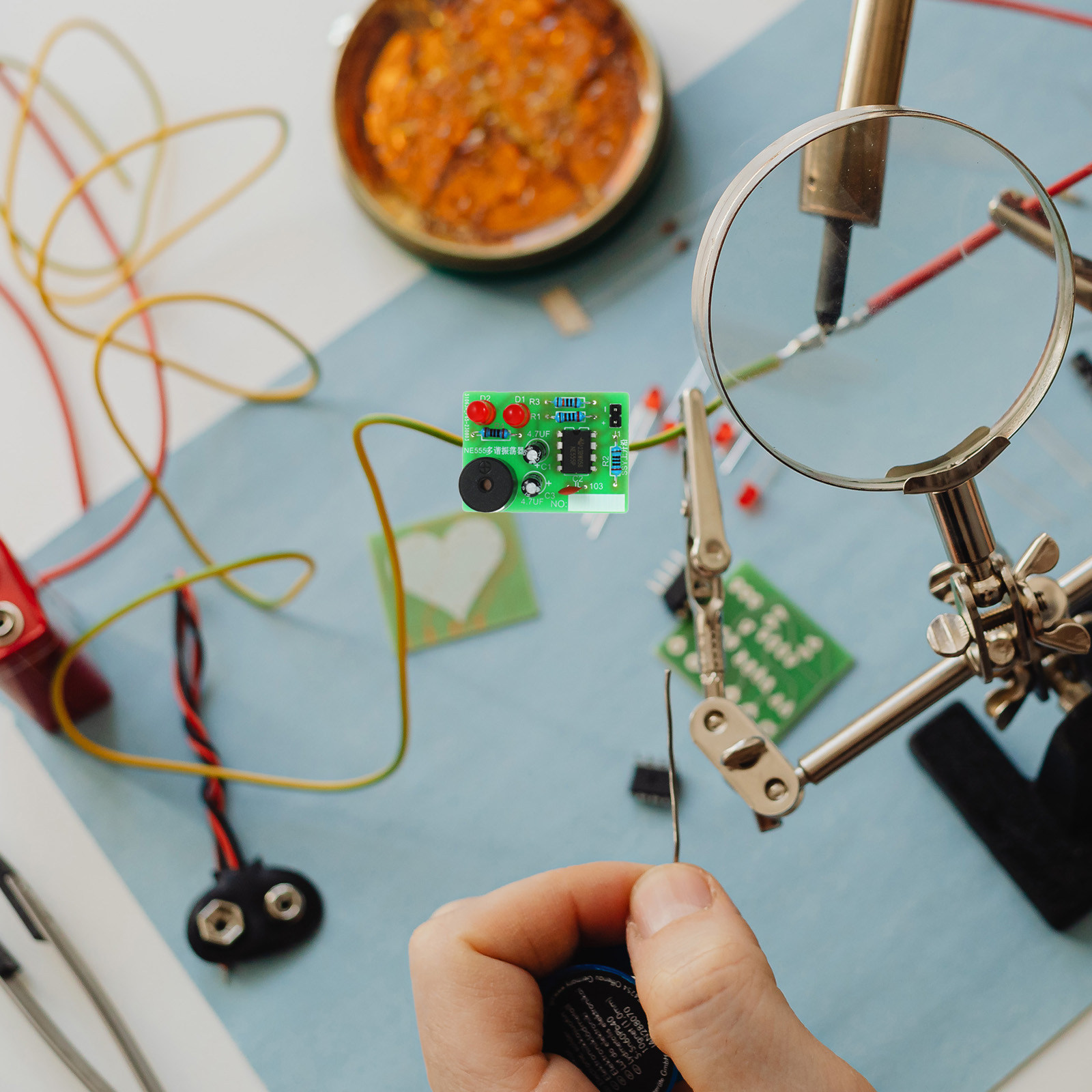 Kit di Saldatura 5 Pezzi: Sche - Diy Electronics Kits For Beginners recensione e prezzo