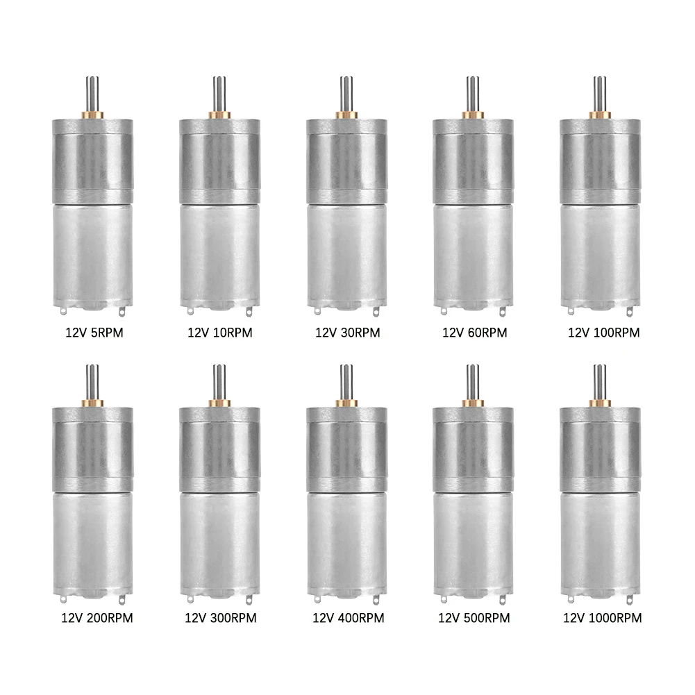 1Pc 25mm DC 12V 25GA-370 Motor - Diy Electronics Motor recensione e prezzo
