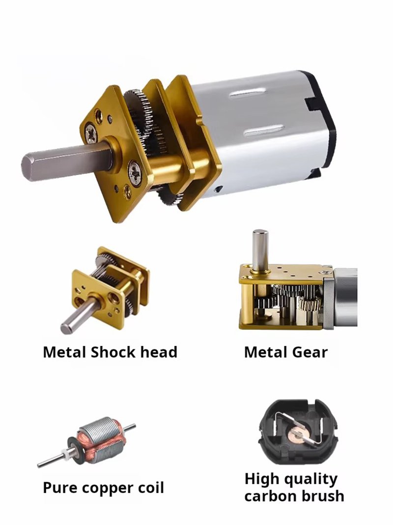 6V 12V 15-6000RPM GA12-N20 DC  - Diy Boat Electronics recensione e prezzo