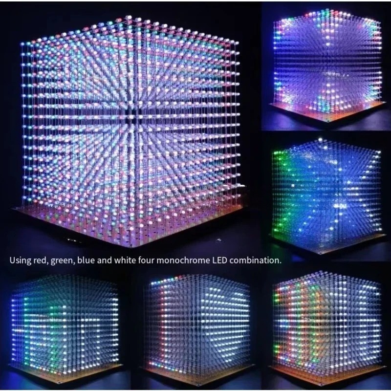 3 Kit Cubo Luminoso D16mini 16 - Diy Electronics Kits recensione e prezzo