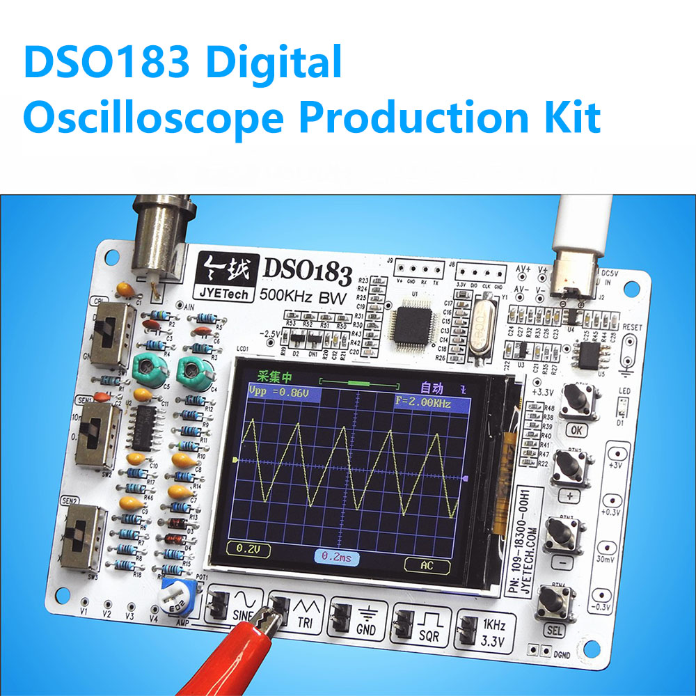 DC 5V DSO183 Oscilloscopio dig - Diy Electronics Kits For Beginners recensione e prezzo