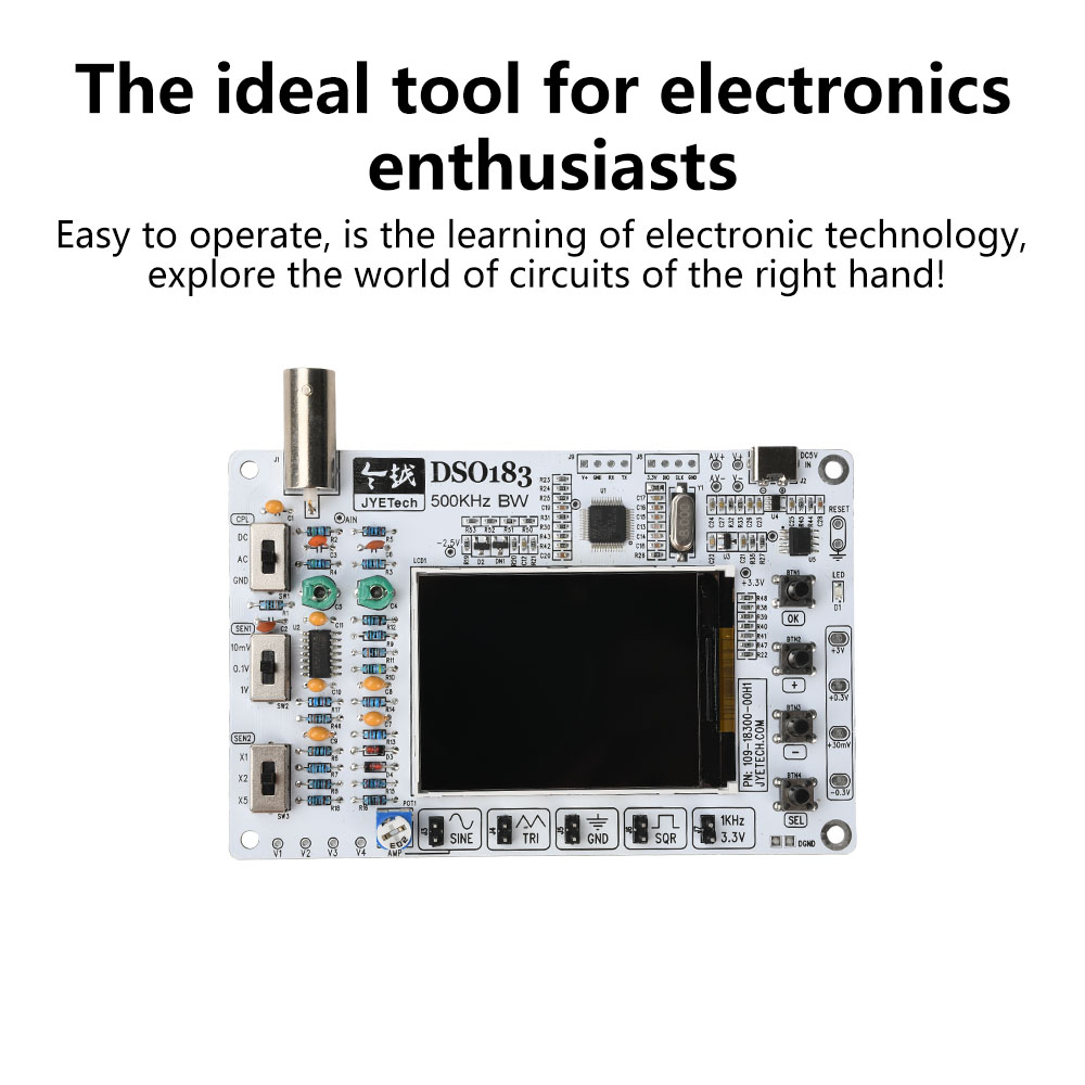 DC 5V DSO183 Oscilloscopio dig - Diy Electronics Kits For Beginners recensione e prezzo