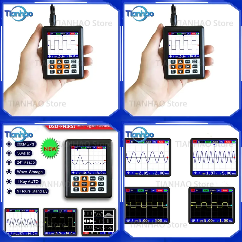 Oscilloscopio Digitale Portati - Oscilloscope Dso Mini recensione e prezzo