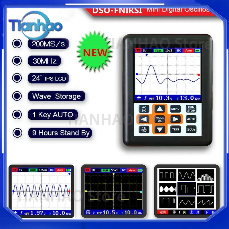 Oscilloscopio Digitale Portati - Oscilloscope Dso Mini recensione e prezzo