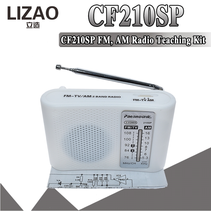 Kit Radio FM AM LIZAO CF210SP, - Diy Electronics Kits For Beginners recensione e prezzo