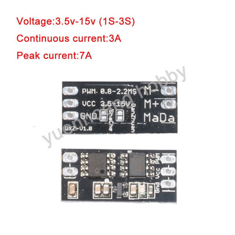 1PC 3.5-15V Spazzola ESC Modul - Diy Boat Electronics recensione e prezzo
