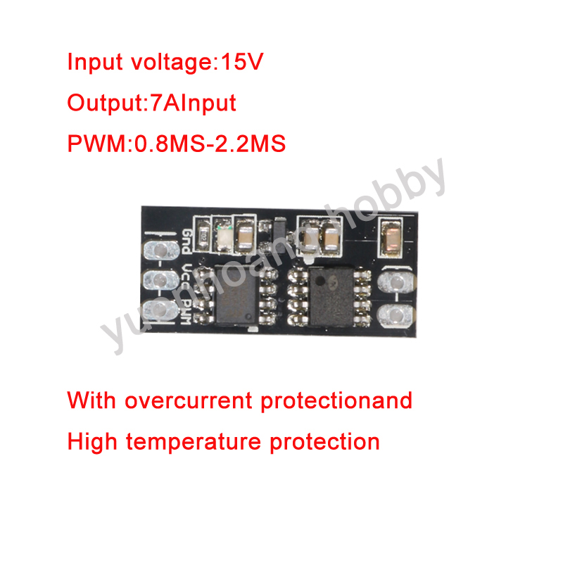 1PC 3.5-15V Spazzola ESC Modul - Diy Boat Electronics recensione e prezzo