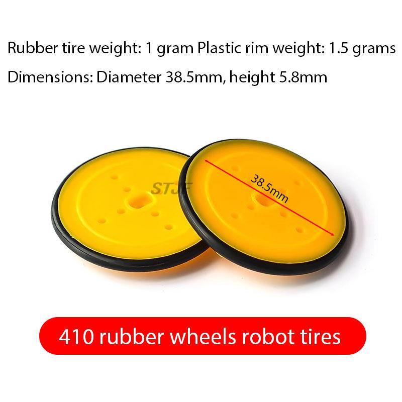10 pezzi 410 ruote in gomma pn - Diy Electronics Motor recensione e prezzo