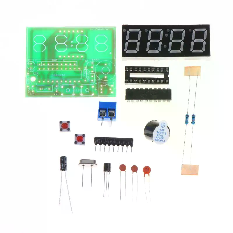Kit Orologio Digitale LED Fai- - Diy Electronics Workshop recensione e prezzo