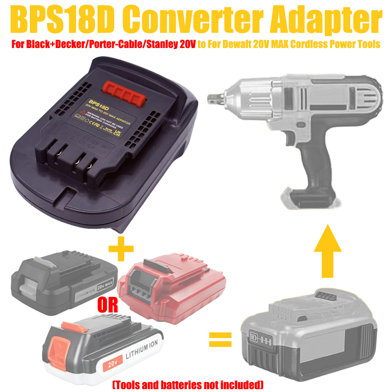 Adattatore HAKSINKY BPS18D per - Black+Decker Tool 20V Max recensione e prezzo