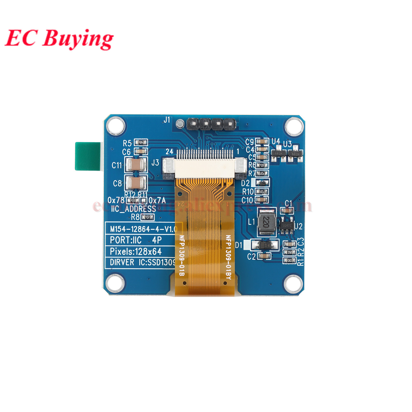 Modulo OLED da 1,54 pollici Di - I2C Lcd Display recensione e prezzo