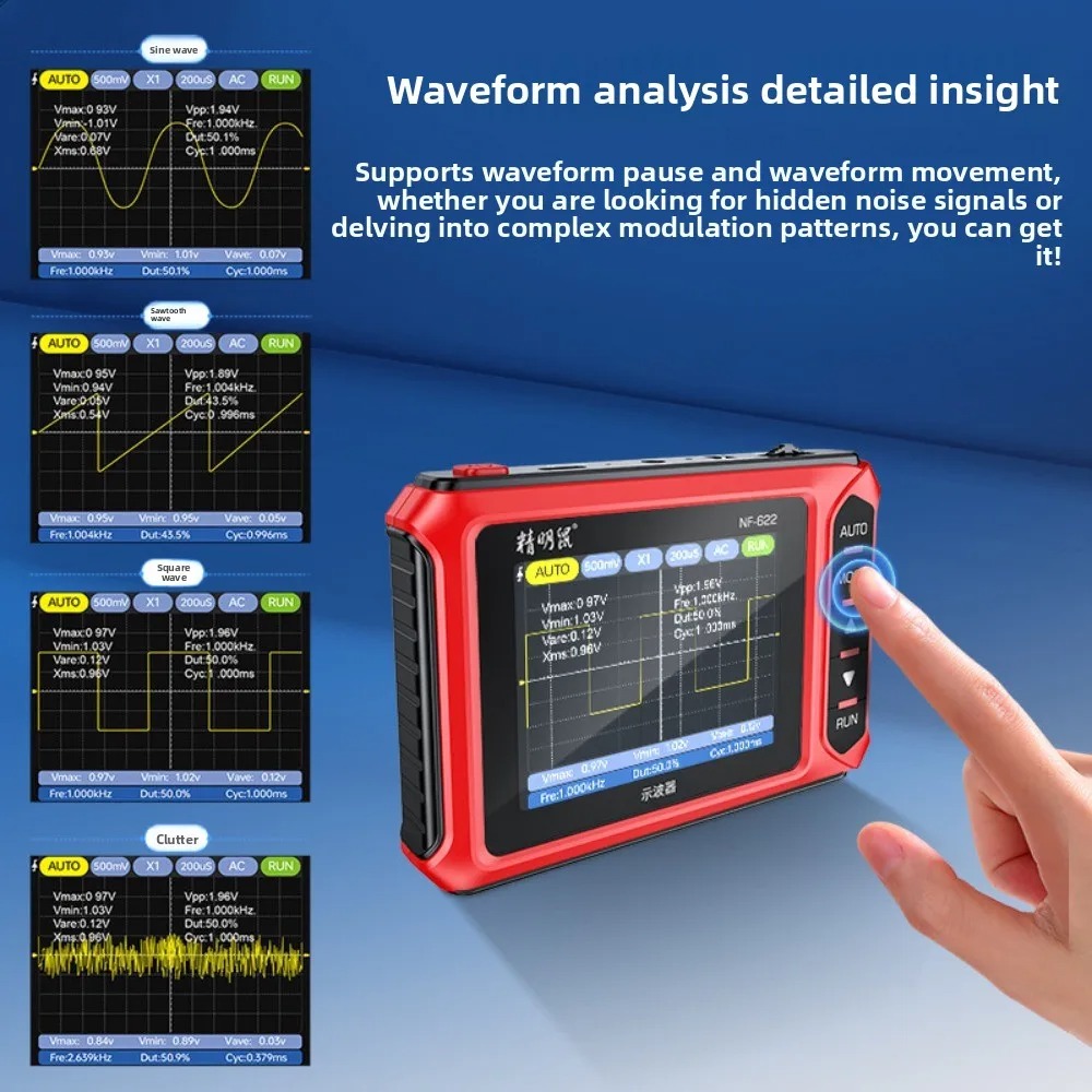 Oscilloscopio Digitale Portati - Oscilloscope Dso Mini recensione e prezzo