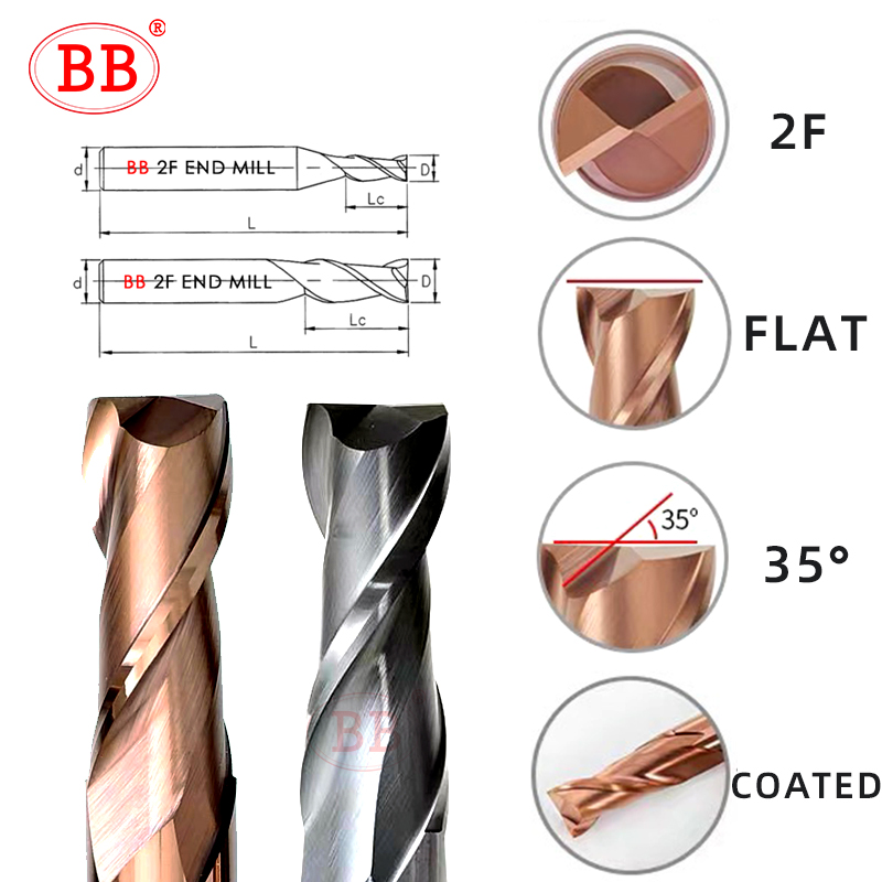 BB CNC Carburo Flat End Mill T - Diy Cnc Router Electronics recensione e prezzo