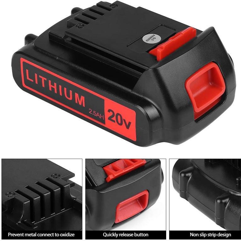 Batteria al Litio 3000mAh 20V  - Black+Decker Tool 20V Max recensione e prezzo