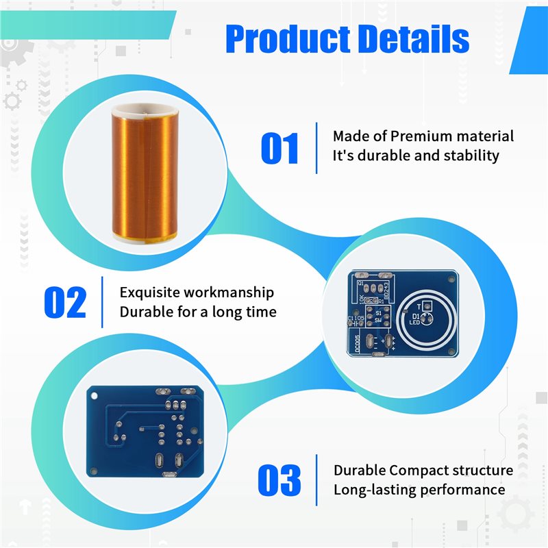 Kit Mini Bobina di Tesla BD243 - Diy Electronics Kits recensione e prezzo