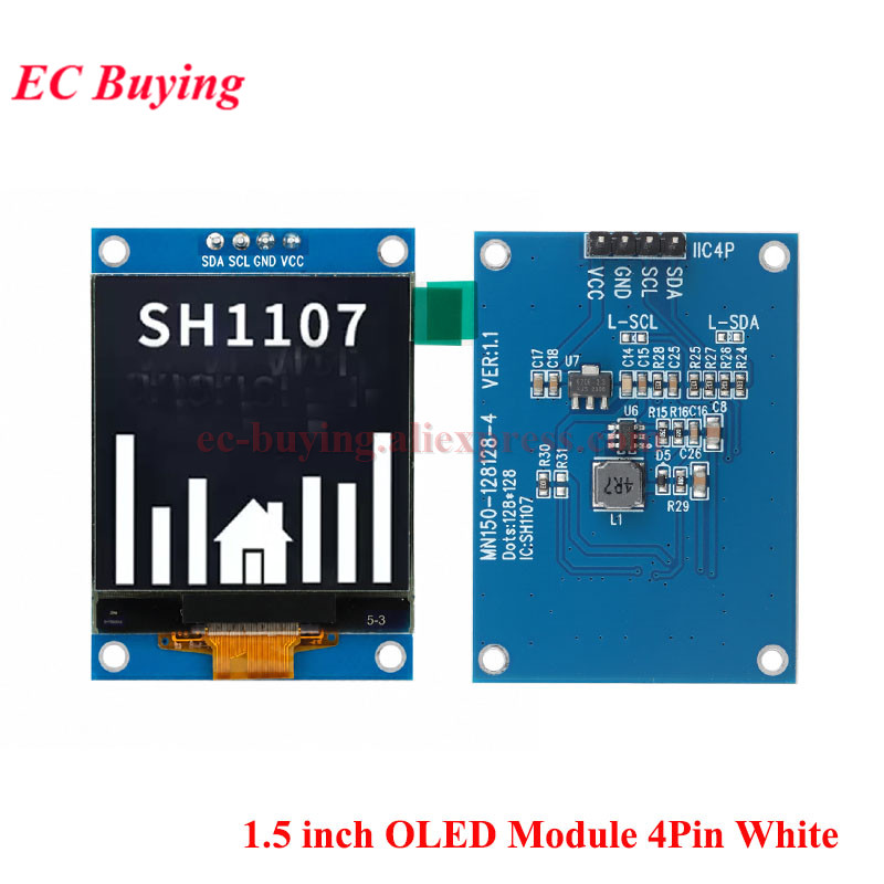 Modulo Display OLED LCD Bianco - I2C Lcd Display recensione e prezzo