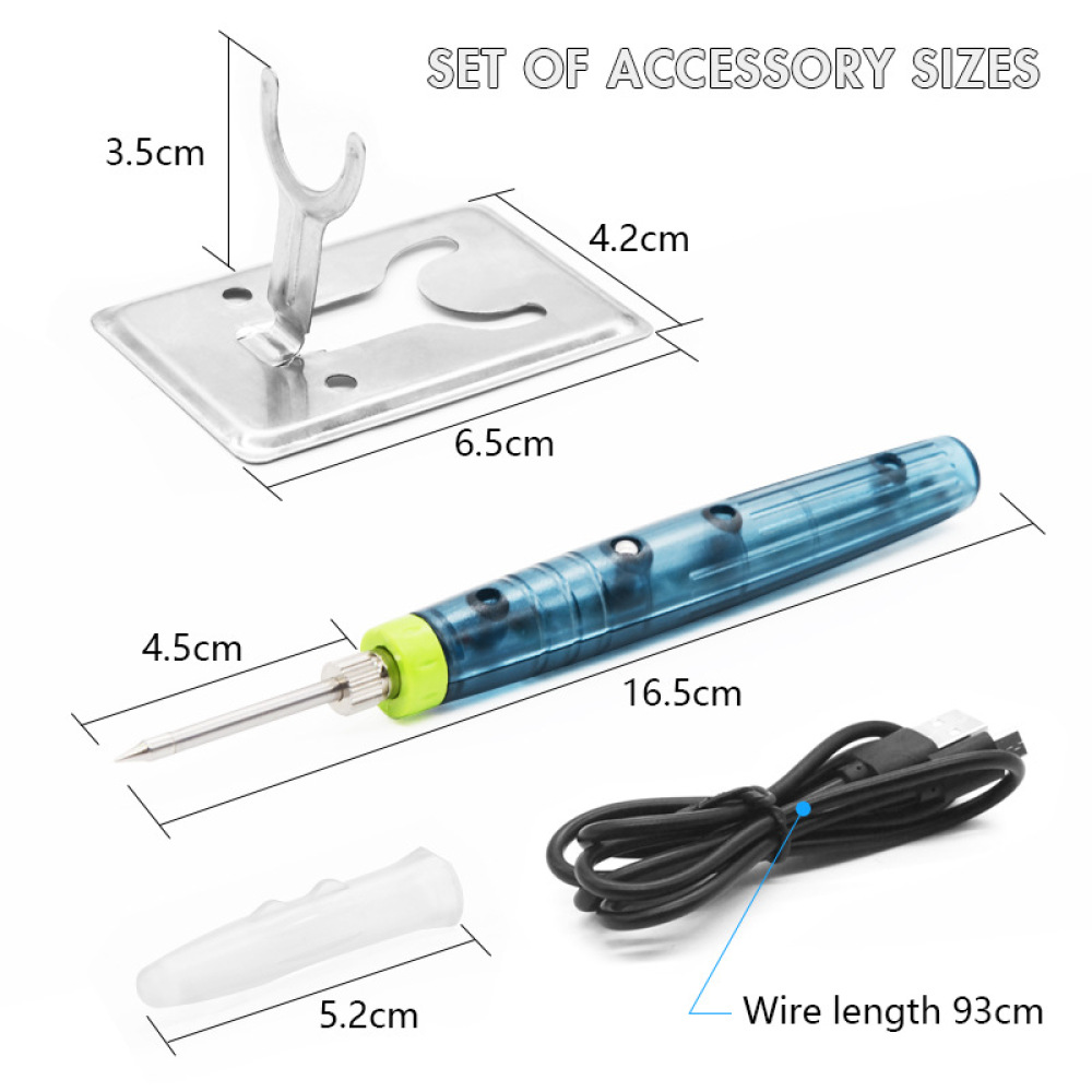 Mini saldatore USB 5V portatil - Diy Electronics Workshop recensione e prezzo